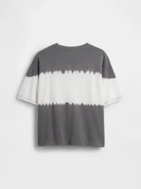 Oversized T-shirt i tjockt tyg för barn