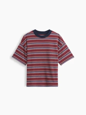 Oversized T-shirt i tjockt tyg för barn