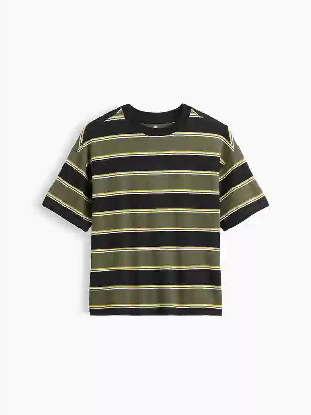 Oversized T-shirt i tjockt tyg för barn
