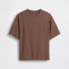 Oversized T-shirt i tjockt tyg för barn