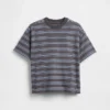 Oversized T-shirt i tjockt tyg för barn