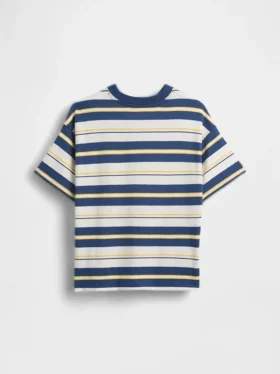 Oversized T-shirt i tjockt tyg för barn