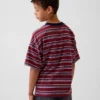 Oversized T-shirt i tjockt tyg för barn