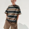 Oversized T-shirt i tjockt tyg för barn