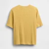 Oversized T-shirt i våffelstickning för barn