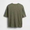 Oversized T-shirt i våffelstickning för barn