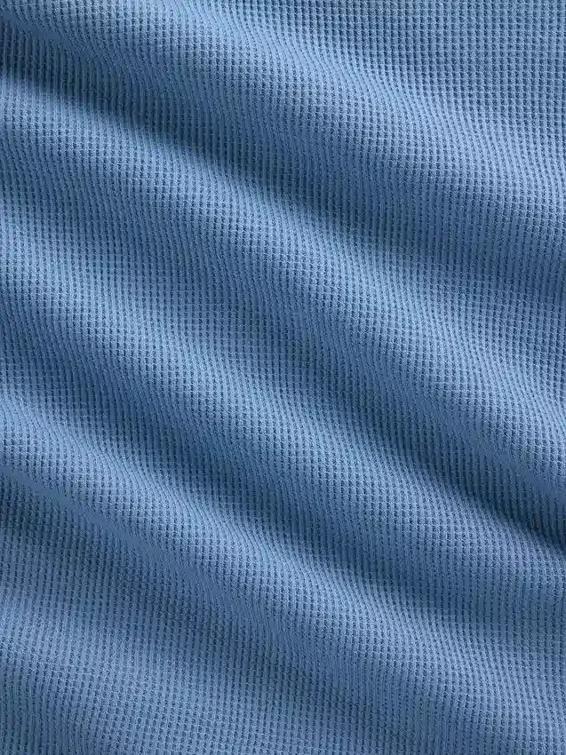 Oversized T-shirt i våffelstickning för barn