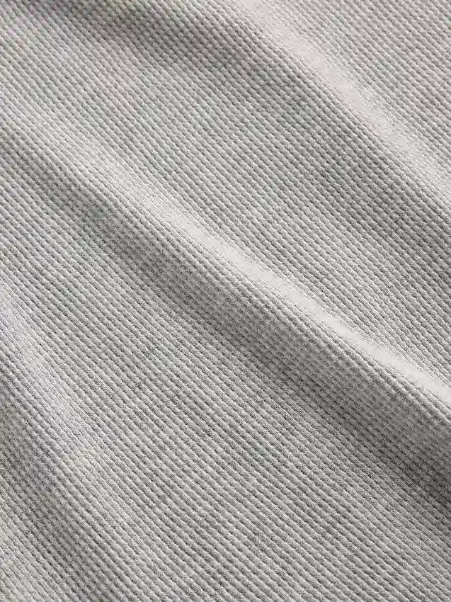 Oversized T-shirt i våffelstickning för barn