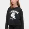Oversized T-shirt med Barbie-motiv för barn