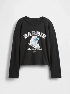 Oversized T-shirt med Barbie-motiv för barn