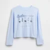 Oversized T-shirt med Barbie-motiv för barn