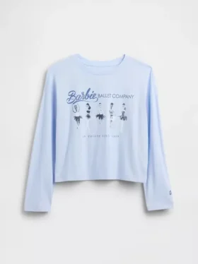 Oversized T-shirt med Barbie-motiv för barn