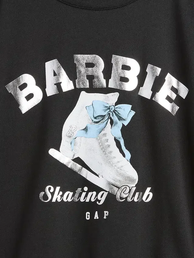 Oversized T-shirt med Barbie-motiv för barn