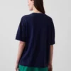 Oversized T-shirt med Brannan Bear-logotyp