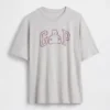 Oversized T-shirt med Brannan Bear-logotyp