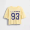 Oversized T-shirt med delstatslogotyp för barn