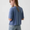Oversized T-shirt med grafiskt tryck för barn