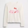 Oversized T-shirt med Hello Kitty-motiv för barn
