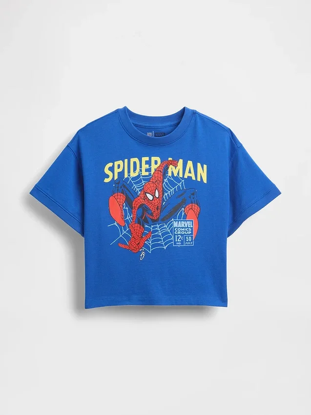 Oversized T-shirt med Marvel-motiv för Baby & Småbarn