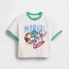 Oversized T-shirt med Marvel-motiv för Baby & Småbarn