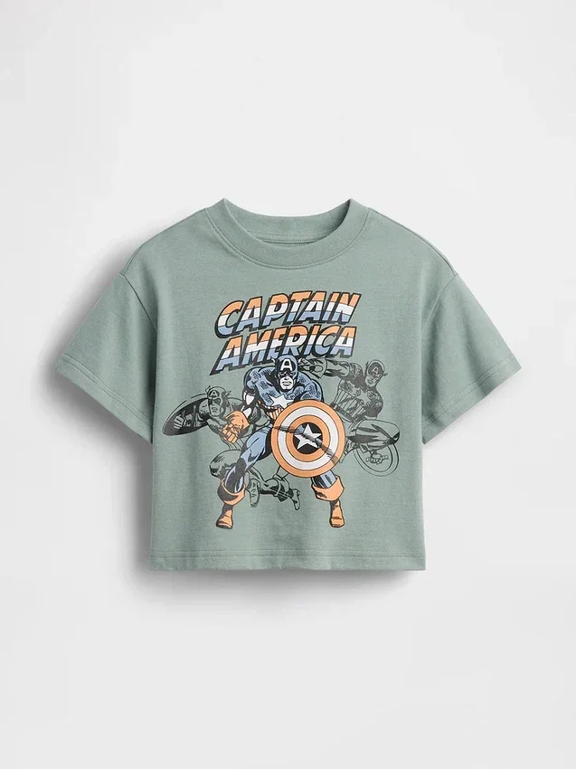 Oversized T-shirt med Marvel-motiv för Baby & Småbarn
