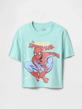 Oversized T-shirt med Marvel-motiv för Baby & Småbarn