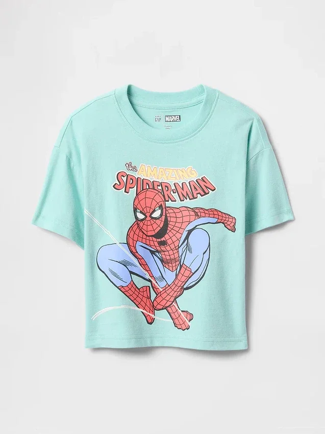 Oversized T-shirt med Marvel-motiv för Baby & Småbarn