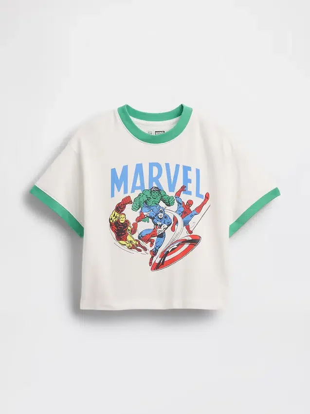 Oversized T-shirt med Marvel-motiv för Baby & Småbarn