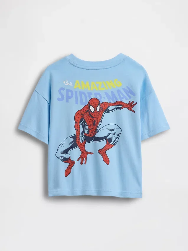 Oversized T-shirt med Marvel-motiv för Baby & Småbarn