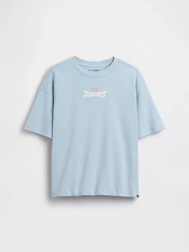 Oversized T-shirt med Marvel-motiv för barn