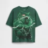 Oversized T-shirt med Marvel-motiv för barn
