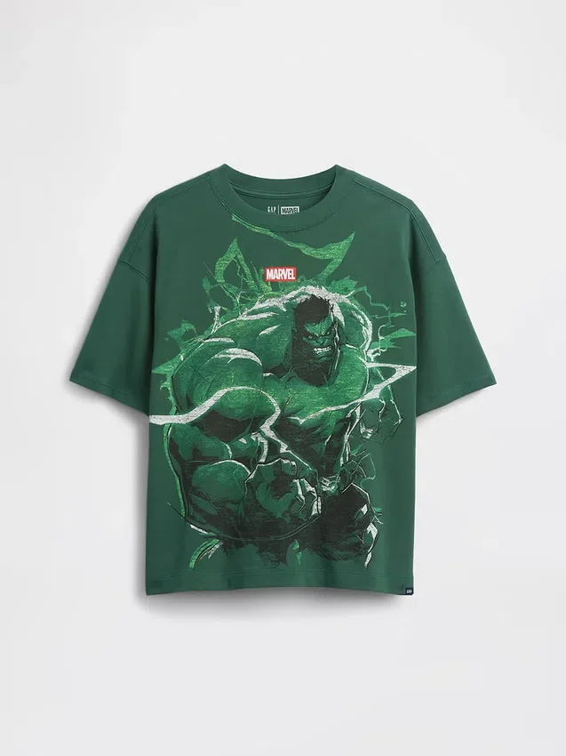 Oversized T-shirt med Marvel-motiv för barn
