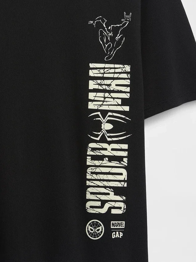 Oversized T-shirt med Marvel-motiv för barn