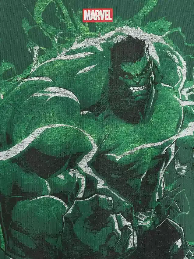 Oversized T-shirt med Marvel-motiv för barn