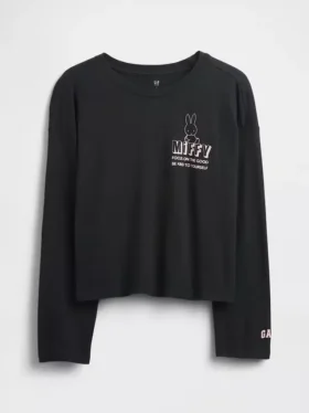Oversized T-shirt med Miffy-motiv för barn