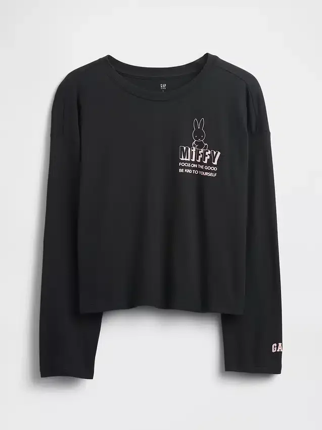 Oversized T-shirt med Miffy-motiv för barn
