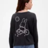 Oversized T-shirt med Miffy-motiv för barn