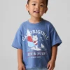 Oversized T-shirt med tryck för Baby & Småbarn