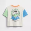 Oversized T-shirt med tryck för Baby & Småbarn