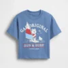 Oversized T-shirt med tryck för Baby & Småbarn