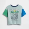 Oversized T-shirt med tryck för Baby & Småbarn