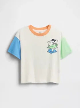Oversized T-shirt med tryck för Baby & Småbarn