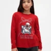 Oversized T-shirt med tryck för barn