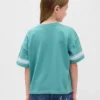 Oversized T-shirt med tryck för barn
