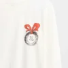 Oversized T-shirt med tryck för barn