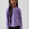 Oversized T-shirt med tryck för barn – Squishmallow