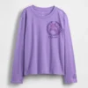 Oversized T-shirt med tryck för barn – Squishmallow