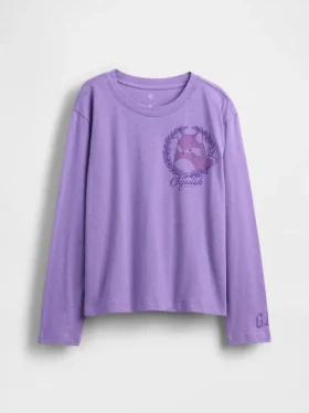 Oversized T-shirt med tryck för barn – Squishmallow