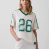 Oversized T-shirt med Varsity-logotyp