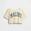 Oversized T-shirt med vid halsringning för barn